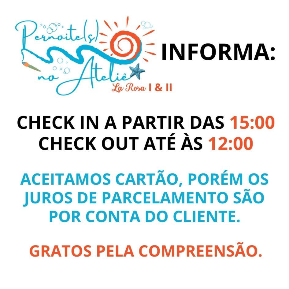 Pernoites No Atelie La Rosa I Hotel Itapoa  Exterior foto